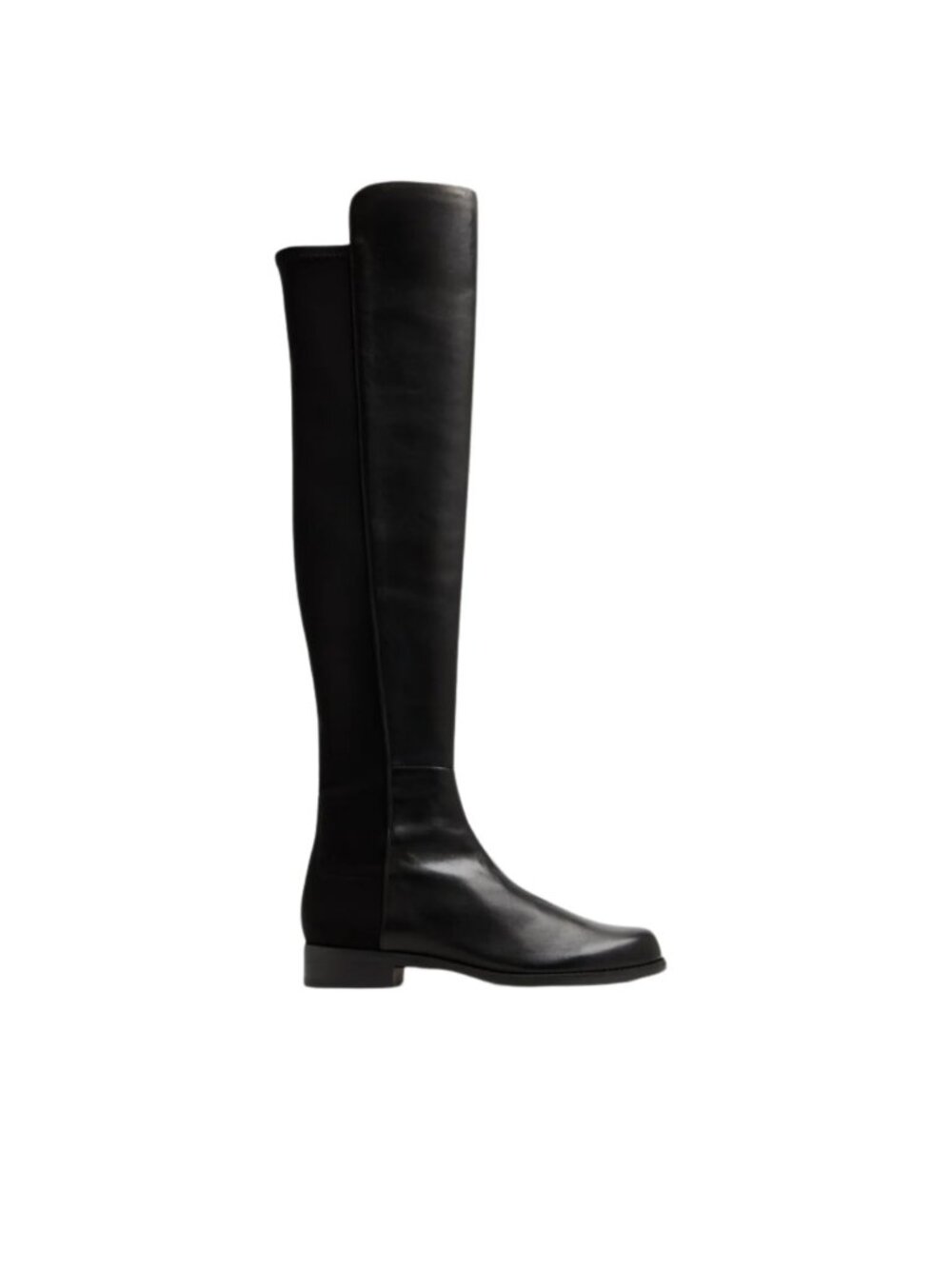 Stuart Weitzman Black Leather 5050 Over the Knee Boot 36